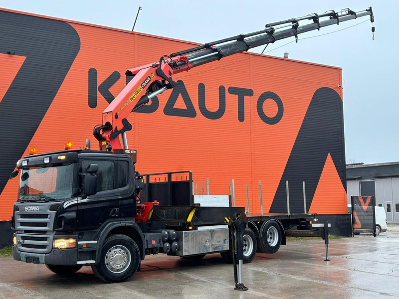 Scania P 380 6x2 PK 44002 + WINCH / PLATFORM L=6090 mm - Nákladní automobil valníkový/ Plošinový, Auto s hydraulickou rukou: obrázek 1 Scania P 380 6x2 PK 44002 + WINCH / PLATFORM L=6090 mm - Nákladní automobil valníkový/ Plošinový, Auto s hydraulickou rukou: obrázek 1