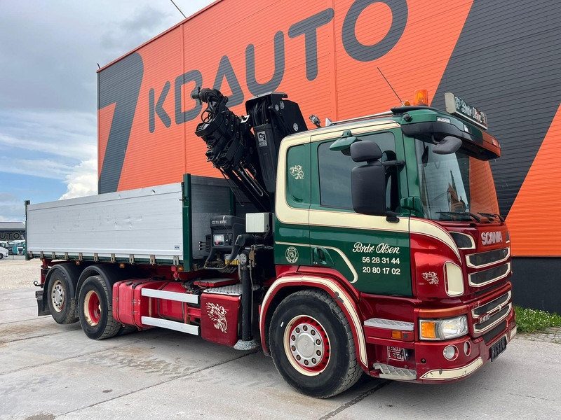 Scania P 410 6x2*4 HIAB 211EP-5 / BOX L=5386 mm - Sklápěč, Auto s hydraulickou rukou: obrázek 4 Scania P 410 6x2*4 HIAB 211EP-5 / BOX L=5386 mm - Sklápěč, Auto s hydraulickou rukou: obrázek 4