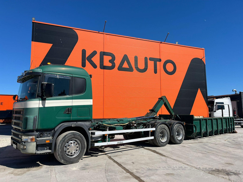 Scania R 124 400 6x2 MARREL AL 20 ton / L=5600 mm / BOX FOR SALE SEPARATELY - Hákový nosič kontejnerů: obrázek 1 Scania R 124 400 6x2 MARREL AL 20 ton / L=5600 mm / BOX FOR SALE SEPARATELY - Hákový nosič kontejnerů: obrázek 1