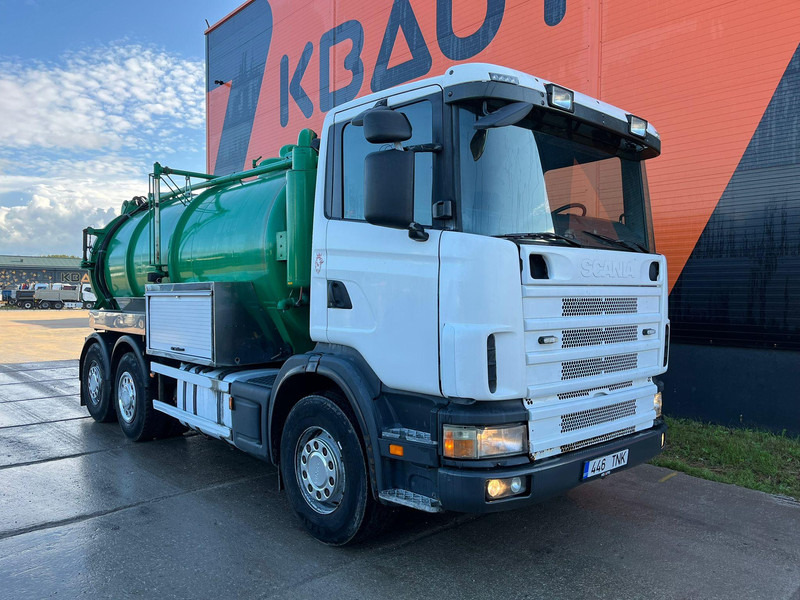 Scania R 124 6x2*4 TANK 1500 I + 13000 l / VACUUM Moro PM200 year 2015 / PRESSURE Pratissoli 500 bar / 200 l/min - Čistič odpadových jam: obrázek 2 Scania R 124 6x2*4 TANK 1500 I + 13000 l / VACUUM Moro PM200 year 2015 / PRESSURE Pratissoli 500 bar / 200 l/min - Čistič odpadových jam: obrázek 2