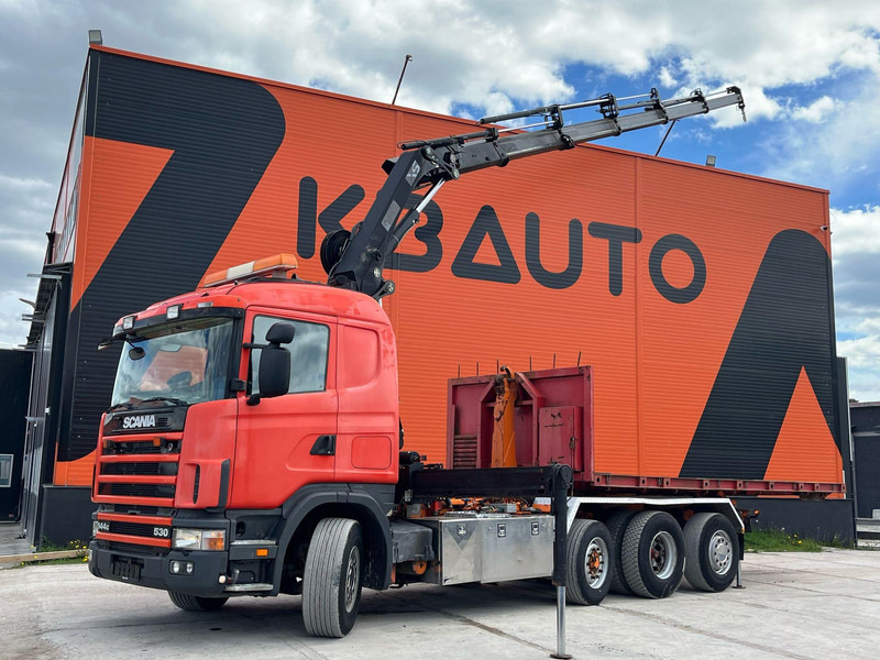 Scania R 144 8x2/4 HIAB 211EP-5 YEAR 2008 / HOOK LIFT L=5400 mm - Hákový nosič kontejnerů, Auto s hydraulickou rukou: obrázek 1 Scania R 144 8x2/4 HIAB 211EP-5 YEAR 2008 / HOOK LIFT L=5400 mm - Hákový nosič kontejnerů, Auto s hydraulickou rukou: obrázek 1