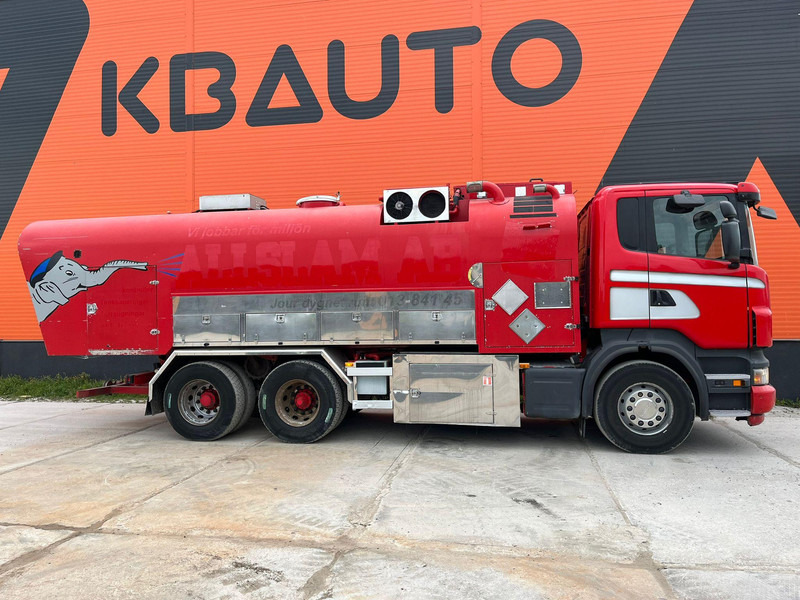 Scania R 420 6x2 ADR / STAINLESS STEEL TANK 9500 l / FULL STEEL SUSPENSION - Cisternové vozidlo: obrázek 5 Scania R 420 6x2 ADR / STAINLESS STEEL TANK 9500 l / FULL STEEL SUSPENSION - Cisternové vozidlo: obrázek 5