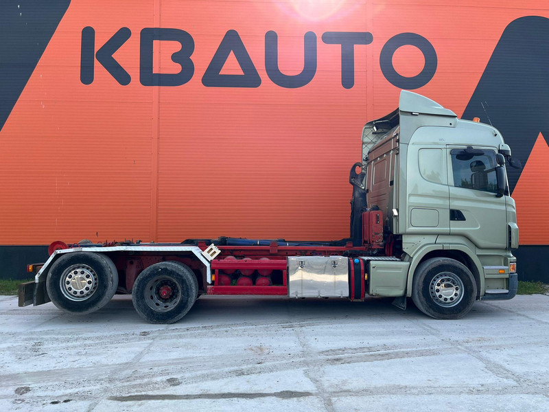 Scania R 420 6x2 PALFINGER T 20 ton / L=5450 mm / RETARDER - Hákový nosič kontejnerů: obrázek 5 Scania R 420 6x2 PALFINGER T 20 ton / L=5450 mm / RETARDER - Hákový nosič kontejnerů: obrázek 5