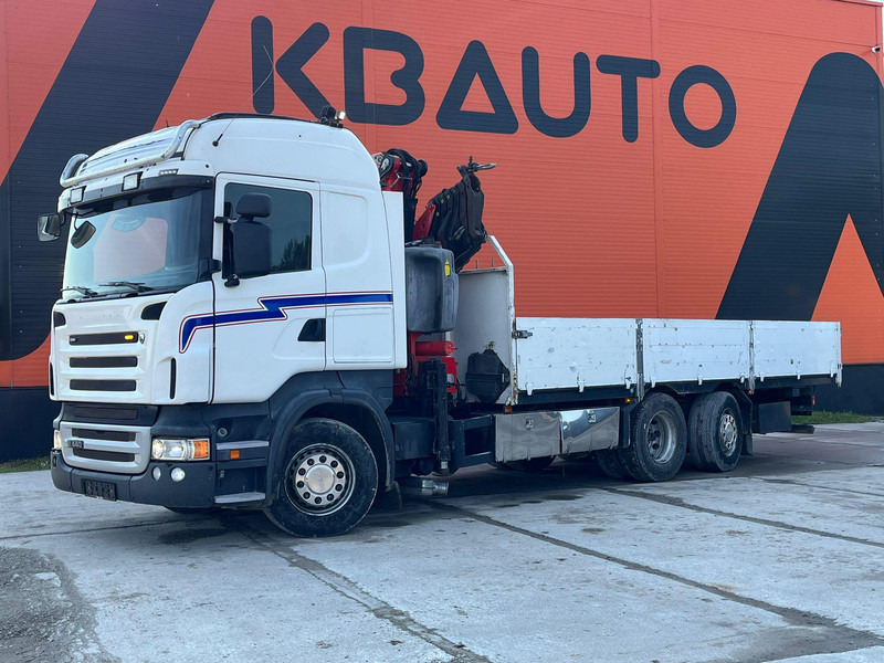 Scania R 440 6x2*4 FASSI F260XP / PLATFORM L=6760 mm - Nákladní automobil valníkový/ Plošinový, Auto s hydraulickou rukou: obrázek 2 Scania R 440 6x2*4 FASSI F260XP / PLATFORM L=6760 mm - Nákladní automobil valníkový/ Plošinový, Auto s hydraulickou rukou: obrázek 2