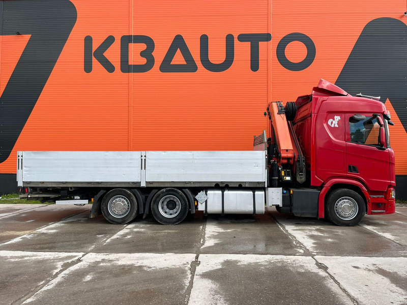 Scania R 450 6x2*4 PK 26002 / PLATFORM L=6482 mm - Nákladní automobil valníkový/ Plošinový, Auto s hydraulickou rukou: obrázek 5 Scania R 450 6x2*4 PK 26002 / PLATFORM L=6482 mm - Nákladní automobil valníkový/ Plošinový, Auto s hydraulickou rukou: obrázek 5
