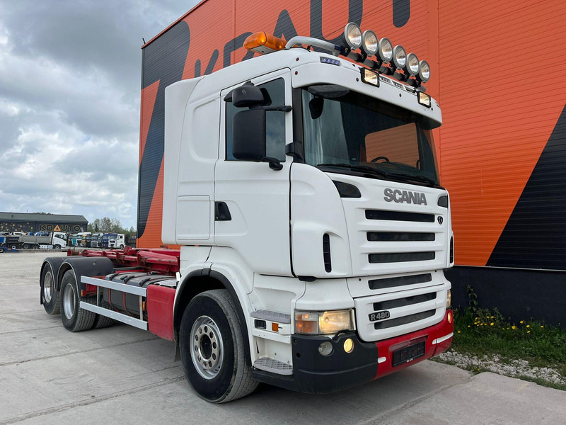 Scania R 480 6x2 HIAB 20 ton / L=5200 mm - Hákový nosič kontejnerů: obrázek 4 Scania R 480 6x2 HIAB 20 ton / L=5200 mm - Hákový nosič kontejnerů: obrázek 4