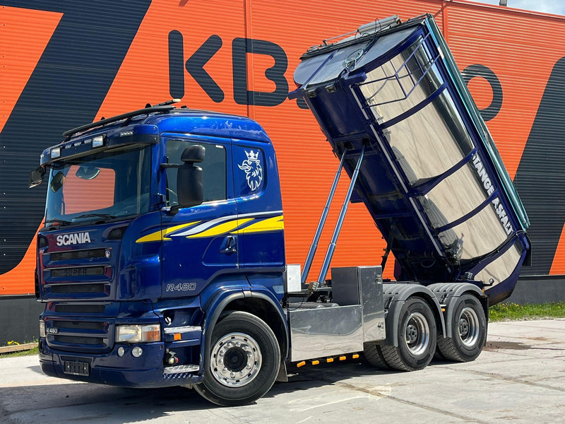 Scania R 480 6x4 RETARDER / FULL STEEL / BIG AXLES / BOX L=4635 mm - Sklápěč: obrázek 2 Scania R 480 6x4 RETARDER / FULL STEEL / BIG AXLES / BOX L=4635 mm - Sklápěč: obrázek 2