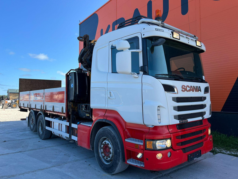 Scania R 500 6x2*4 EFFER 255/6S / PLATFORM L=6620 mm - Nákladní automobil valníkový/ Plošinový, Auto s hydraulickou rukou: obrázek 4 Scania R 500 6x2*4 EFFER 255/6S / PLATFORM L=6620 mm - Nákladní automobil valníkový/ Plošinový, Auto s hydraulickou rukou: obrázek 4