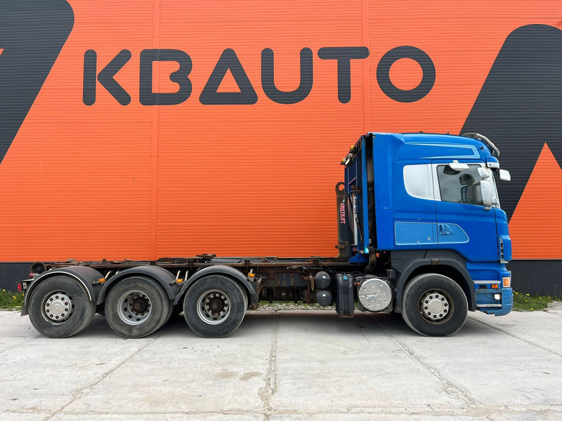 Scania R 500 8x4*4 HIAB 24 ton / L=5800 mm - Hákový nosič kontejnerů: obrázek 4 Scania R 500 8x4*4 HIAB 24 ton / L=5800 mm - Hákový nosič kontejnerů: obrázek 4