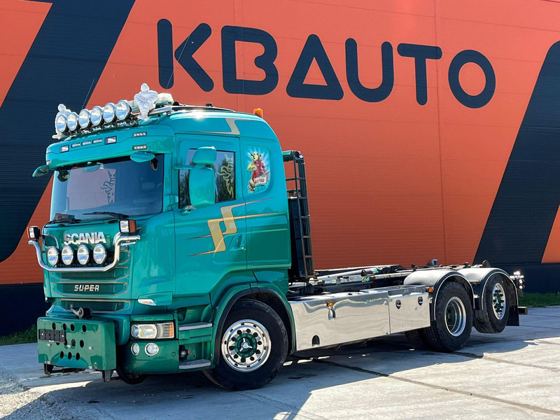 Scania R 520 6x2*4 JOAB L 20 ton / L=5200 mm / RETARDER - Hákový nosič kontejnerů: obrázek 1 Scania R 520 6x2*4 JOAB L 20 ton / L=5200 mm / RETARDER - Hákový nosič kontejnerů: obrázek 1