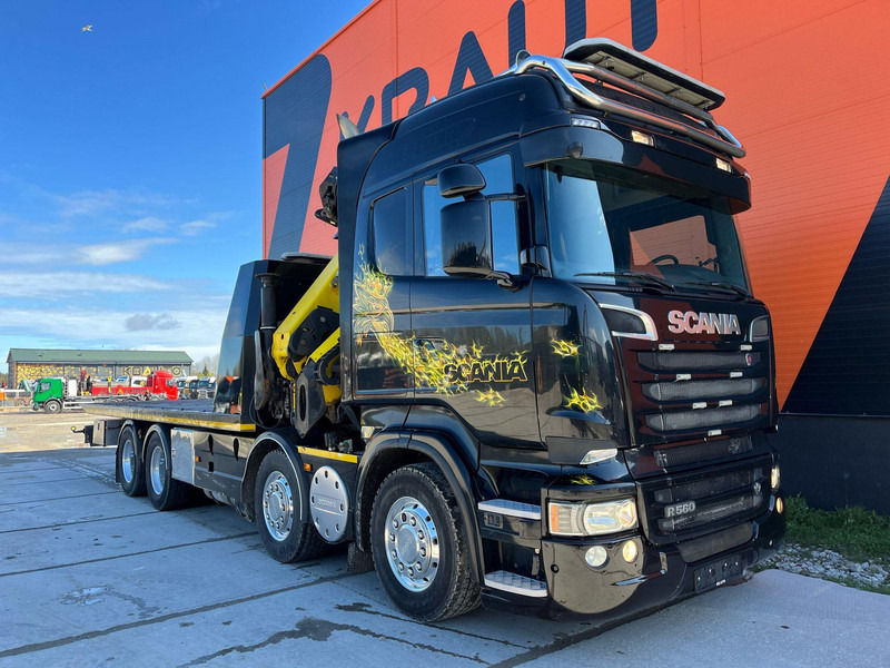 Scania R 560 8x4 PK 34002 / WINCH / FALCOM FAS 12000 / PLATFORM L=6564 mm - Přepravník automobilů: obrázek 3 Scania R 560 8x4 PK 34002 / WINCH / FALCOM FAS 12000 / PLATFORM L=6564 mm - Přepravník automobilů: obrázek 3