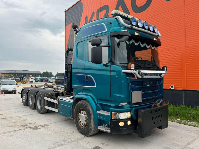 Scania R 580 8x4*4 JOAB L 24 ton / L=5750 mm - Hákový nosič kontejnerů: obrázek 4 Scania R 580 8x4*4 JOAB L 24 ton / L=5750 mm - Hákový nosič kontejnerů: obrázek 4