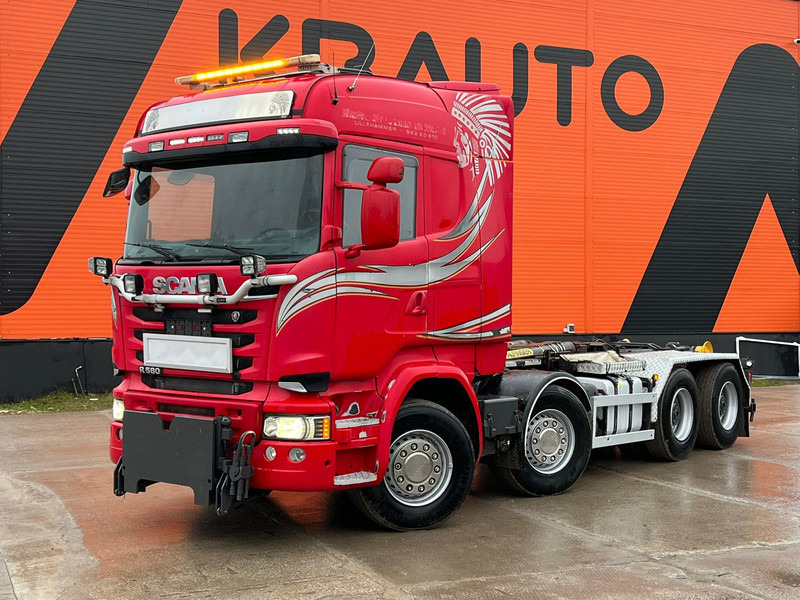 Scania R 580 8x4 PALFINGER / L=5600 mm / RETARDER - Hákový nosič kontejnerů: obrázek 1 Scania R 580 8x4 PALFINGER / L=5600 mm / RETARDER - Hákový nosič kontejnerů: obrázek 1