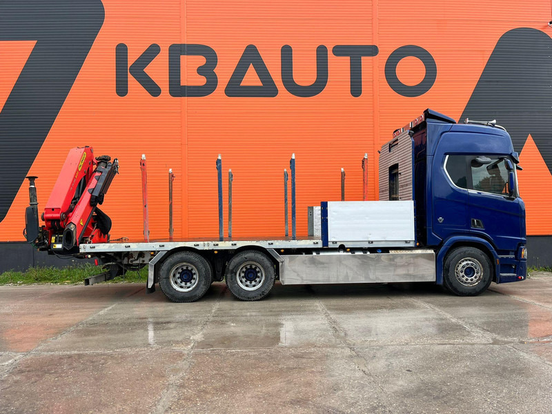 Scania R 650 6x4 PK 24001 / PLATFORM L=6800 mm - Nákladní automobil valníkový/ Plošinový, Auto s hydraulickou rukou: obrázek 5 Scania R 650 6x4 PK 24001 / PLATFORM L=6800 mm - Nákladní automobil valníkový/ Plošinový, Auto s hydraulickou rukou: obrázek 5