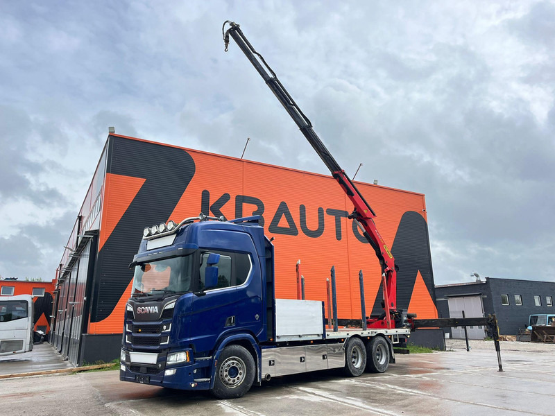 Scania R 650 6x4 PK24001 / PLATFORM L=6800 mm - Nákladní automobil valníkový/ Plošinový, Auto s hydraulickou rukou: obrázek 1 Scania R 650 6x4 PK24001 / PLATFORM L=6800 mm - Nákladní automobil valníkový/ Plošinový, Auto s hydraulickou rukou: obrázek 1