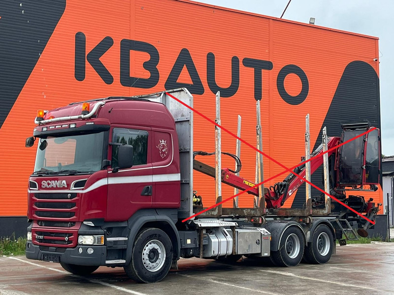 Scania R 730 6x4 FOR SALE AS CHASSIS / RETARDER / BIG AXLES - Podvozek s kabinou: obrázek 1 Scania R 730 6x4 FOR SALE AS CHASSIS / RETARDER / BIG AXLES - Podvozek s kabinou: obrázek 1