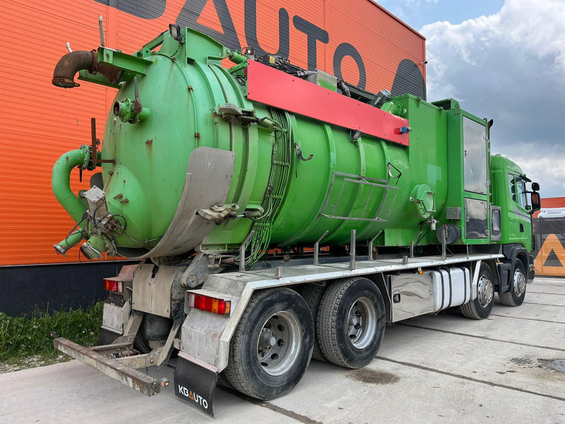 Scania R124 8x4 TANK 12000 l / VACUUM Disab P210/9 - 7800 m3/h / 1182 hours - Čistič odpadových jam: obrázek 5 Scania R124 8x4 TANK 12000 l / VACUUM Disab P210/9 - 7800 m3/h / 1182 hours - Čistič odpadových jam: obrázek 5