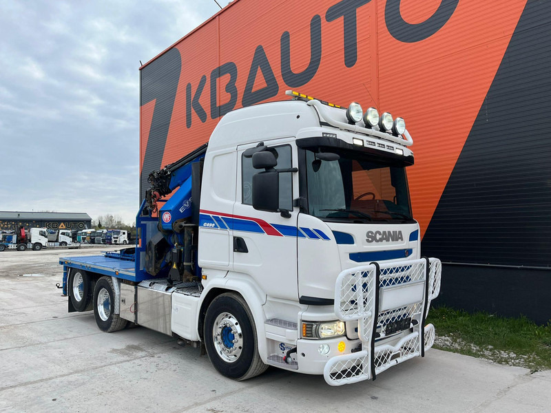 Scania G 490 6x2 HMF 5020 K6 + JIB / RETARDER - Tahač: obrázek 4 Scania G 490 6x2 HMF 5020 K6 + JIB / RETARDER - Tahač: obrázek 4