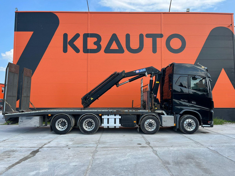 Volvo FH 16 750 8x4 HMF2620K-5 / WINCH / PLATFORM L=7100 mm - Nákladní automobil valníkový/ Plošinový, Auto s hydraulickou rukou: obrázek 5 Volvo FH 16 750 8x4 HMF2620K-5 / WINCH / PLATFORM L=7100 mm - Nákladní automobil valníkový/ Plošinový, Auto s hydraulickou rukou: obrázek 5