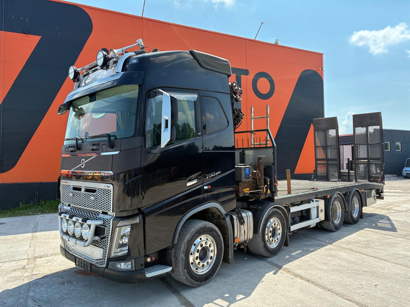 Volvo FH 16 750 8x4 HMF2620K-5 / WINCH / PLATFORM L=7100 mm - Přepravník automobilů: obrázek 2 Volvo FH 16 750 8x4 HMF2620K-5 / WINCH / PLATFORM L=7100 mm - Přepravník automobilů: obrázek 2