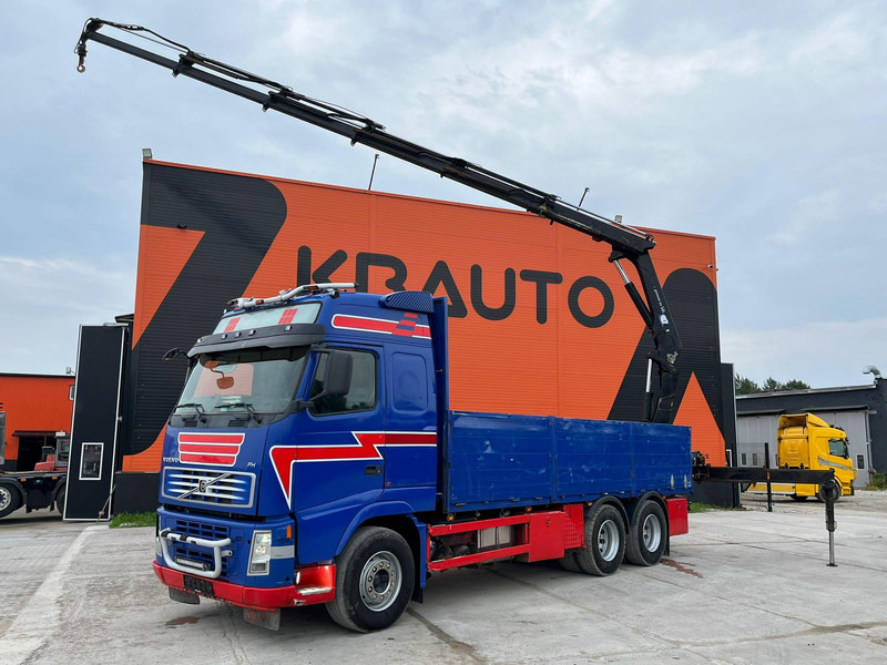 Volvo FH 480 6x4 HMF 2420-K5 YEAR 2011 / PLATFORM L=6403 mm - Nákladní automobil valníkový/ Plošinový, Auto s hydraulickou rukou: obrázek 1 Volvo FH 480 6x4 HMF 2420-K5 YEAR 2011 / PLATFORM L=6403 mm - Nákladní automobil valníkový/ Plošinový, Auto s hydraulickou rukou: obrázek 1