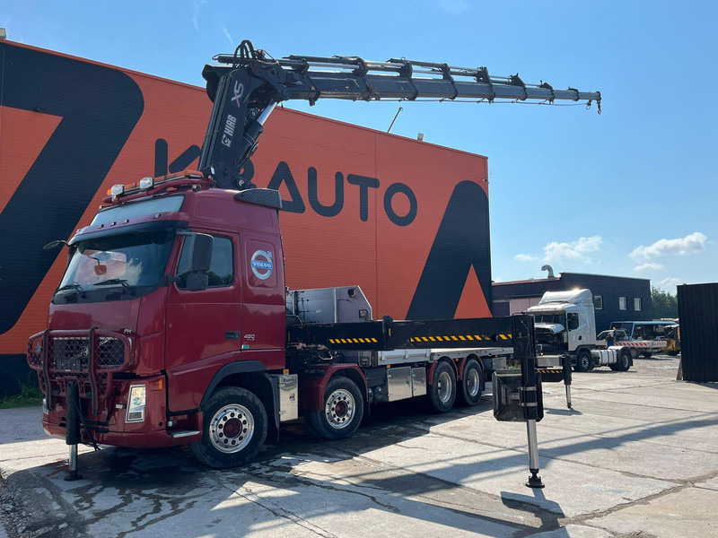 Volvo FH 480 8x4 HIAB 1055E-8 / WINCH / PLATFORM L=6928 mm - Nákladní automobil valníkový/ Plošinový, Auto s hydraulickou rukou: obrázek 1 Volvo FH 480 8x4 HIAB 1055E-8 / WINCH / PLATFORM L=6928 mm - Nákladní automobil valníkový/ Plošinový, Auto s hydraulickou rukou: obrázek 1