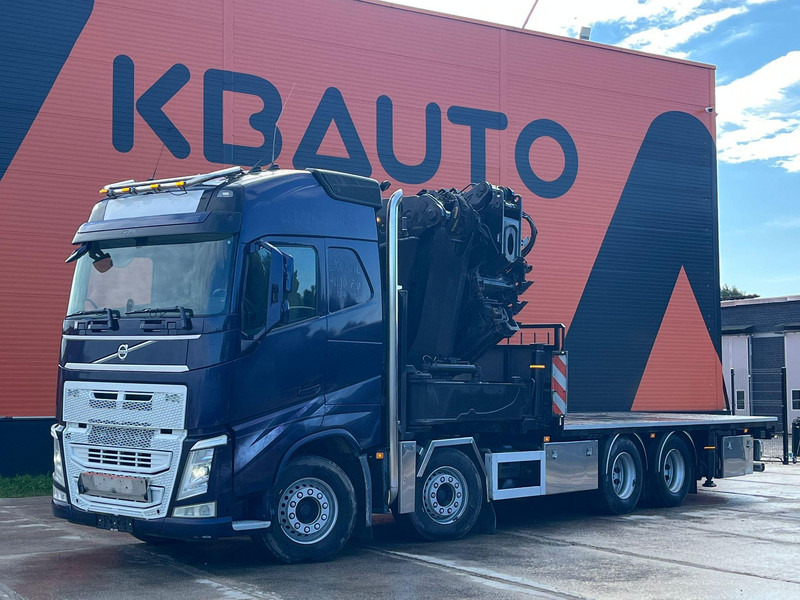 Volvo FH 500 8x4 EFFER 1405 6s + JIB + WINCH / PLATFORM EXTENDABLE L=6206 - 8226mm - Nákladní automobil valníkový/ Plošinový, Auto s hydraulickou rukou: obrázek 2 Volvo FH 500 8x4 EFFER 1405 6s + JIB + WINCH / PLATFORM EXTENDABLE L=6206 - 8226mm - Nákladní automobil valníkový/ Plošinový, Auto s hydraulickou rukou: obrázek 2