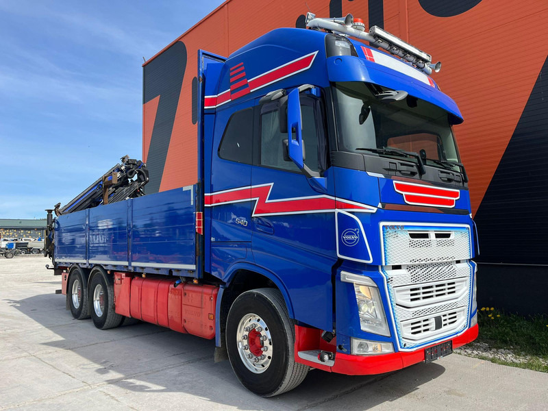 Volvo FH 540 6x4 PK26002 + JIB / PLATFORM L=6424 mm - Nákladní automobil valníkový/ Plošinový, Auto s hydraulickou rukou: obrázek 4 Volvo FH 540 6x4 PK26002 + JIB / PLATFORM L=6424 mm - Nákladní automobil valníkový/ Plošinový, Auto s hydraulickou rukou: obrázek 4