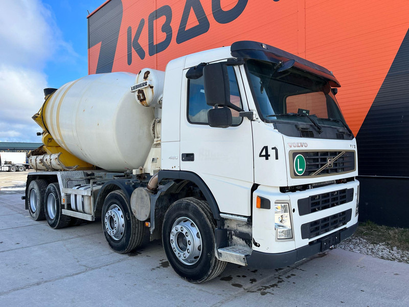 Volvo FM 12 420 8x4 INTERMIX IMF 10 m3 / FULL STEEL / ANALOG TACHOGAPH - Autodomíchávač: obrázek 3 Volvo FM 12 420 8x4 INTERMIX IMF 10 m3 / FULL STEEL / ANALOG TACHOGAPH - Autodomíchávač: obrázek 3
