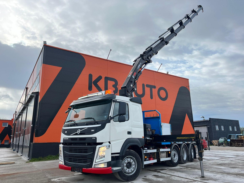 Volvo FM 460 8x2*6 HIAB 302E-6 / PLATFORM L=6721 mm - Nákladní automobil valníkový/ Plošinový, Auto s hydraulickou rukou: obrázek 1 Volvo FM 460 8x2*6 HIAB 302E-6 / PLATFORM L=6721 mm - Nákladní automobil valníkový/ Plošinový, Auto s hydraulickou rukou: obrázek 1