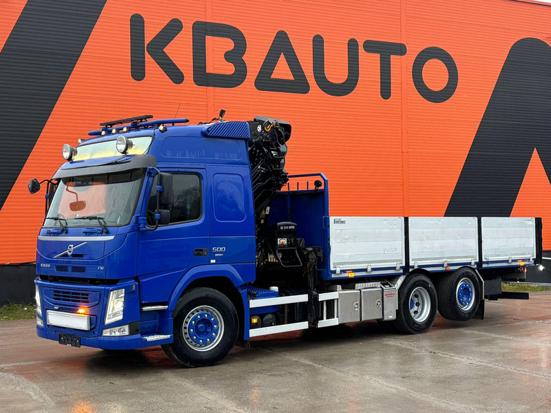 Volvo FM 500 6x2*4 HIAB 244E-6 / PLATFORM L=6310 mm - Nákladní automobil valníkový/ Plošinový, Auto s hydraulickou rukou: obrázek 2 Volvo FM 500 6x2*4 HIAB 244E-6 / PLATFORM L=6310 mm - Nákladní automobil valníkový/ Plošinový, Auto s hydraulickou rukou: obrázek 2