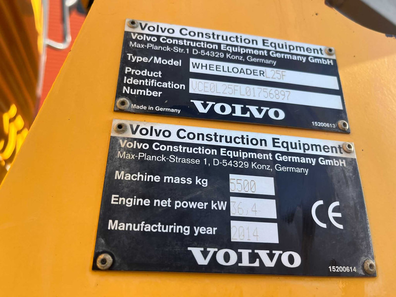 Volvo L 25 F BUCKET & FORKS leasing Volvo L 25 F BUCKET & FORKS: obrázek 20