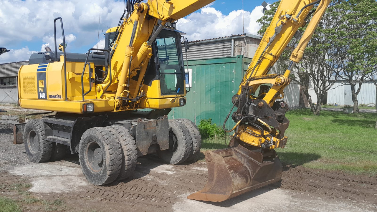 KOMATSU PW 140-7 - Kolesové rýpadlo: obrázek 4 KOMATSU PW 140-7 - Kolesové rýpadlo: obrázek 4