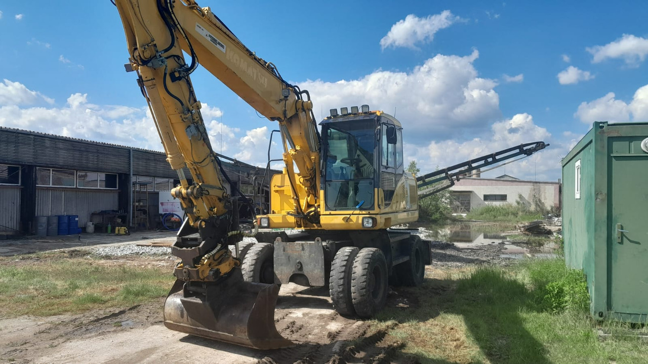 KOMATSU PW 140-7 - Kolesové rýpadlo: obrázek 2 KOMATSU PW 140-7 - Kolesové rýpadlo: obrázek 2