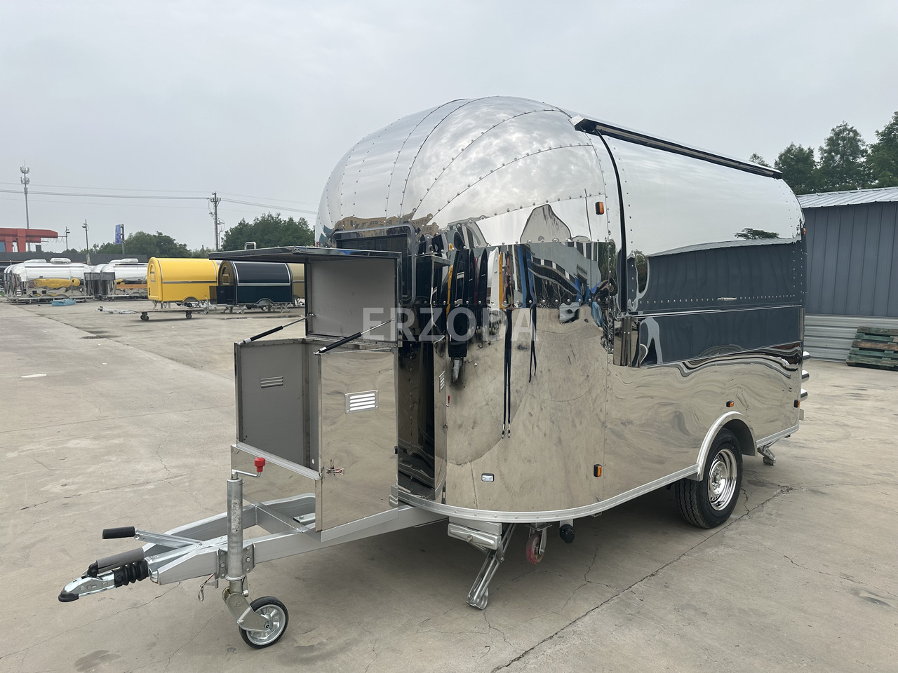 ERZODA food trailer/food truck/hamburger trailer - Prodejní přívěs: obrázek 3 ERZODA food trailer/food truck/hamburger trailer - Prodejní přívěs: obrázek 3