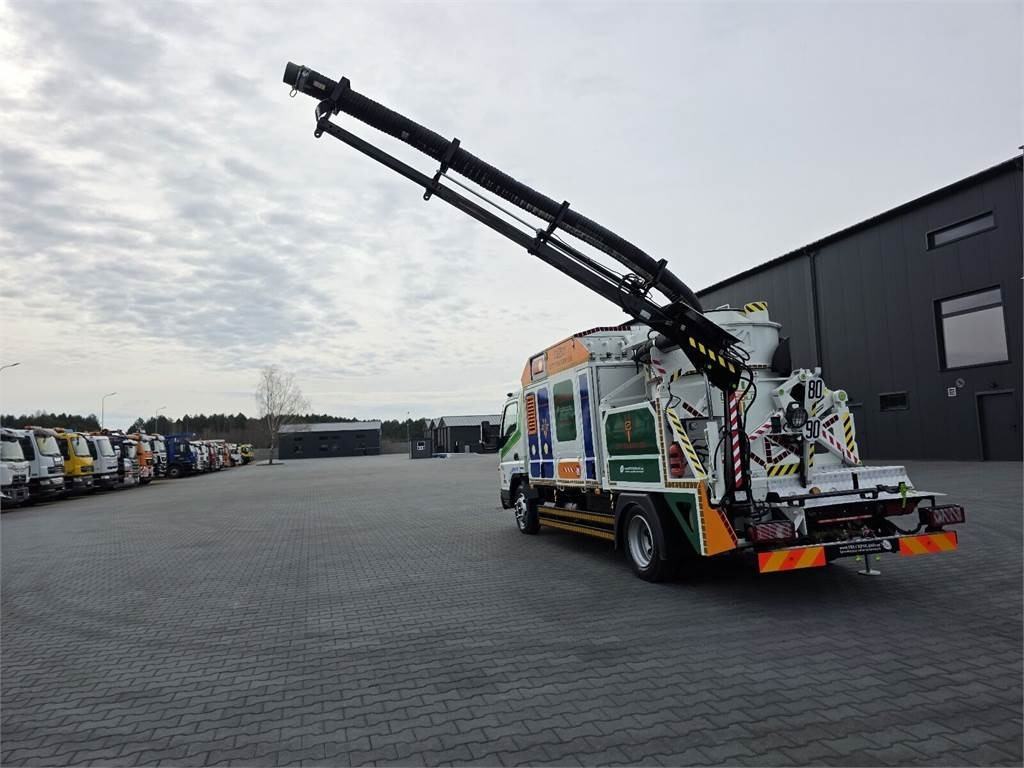 Čistič odpadových jam Mitsubishi CANTER odkurzacz koparka ssąca Saugbagger CITY SAU: obrázek 30