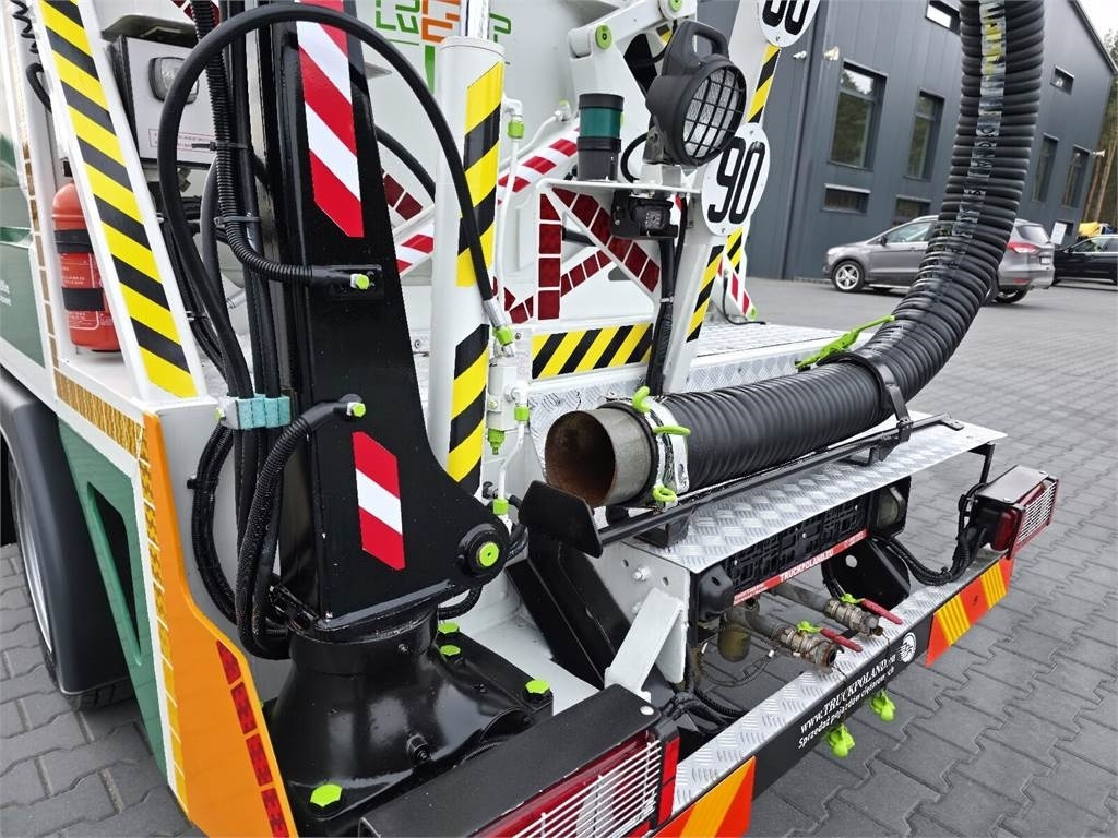 Čistič odpadových jam Mitsubishi CANTER odkurzacz koparka ssąca Saugbagger CITY SAU: obrázek 16