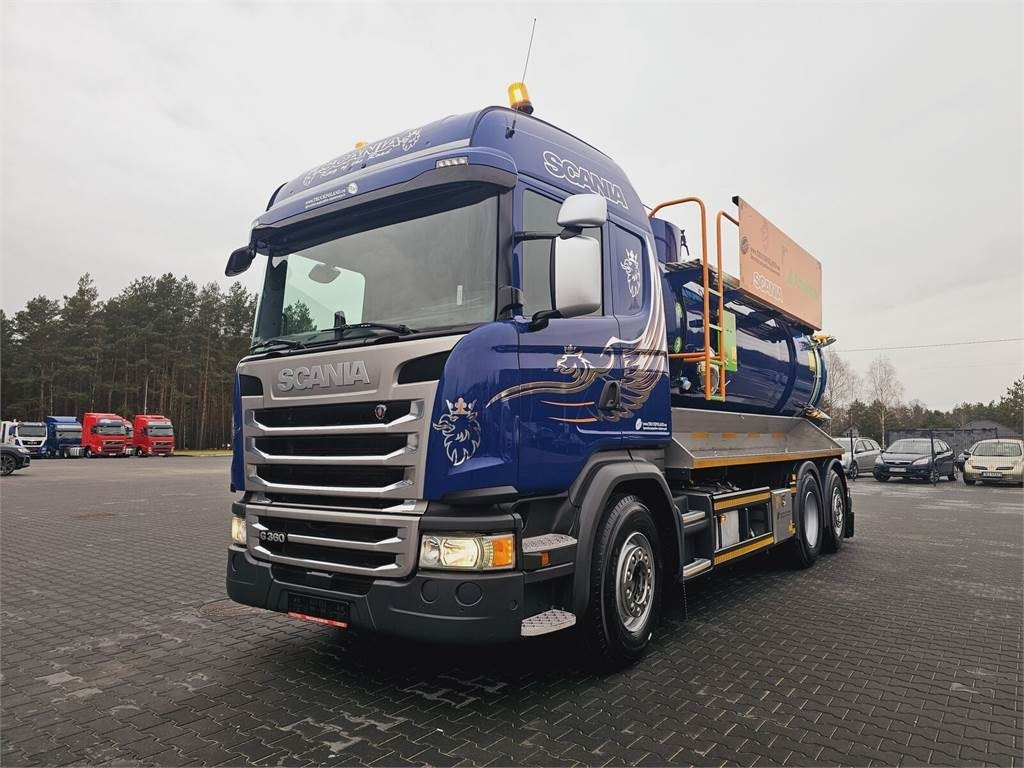 Scania Amphitec VORTEX ATEX EURO 6 vacuum suction loader - Čistič odpadových jam: obrázek 2 Scania Amphitec VORTEX ATEX EURO 6 vacuum suction loader - Čistič odpadových jam: obrázek 2