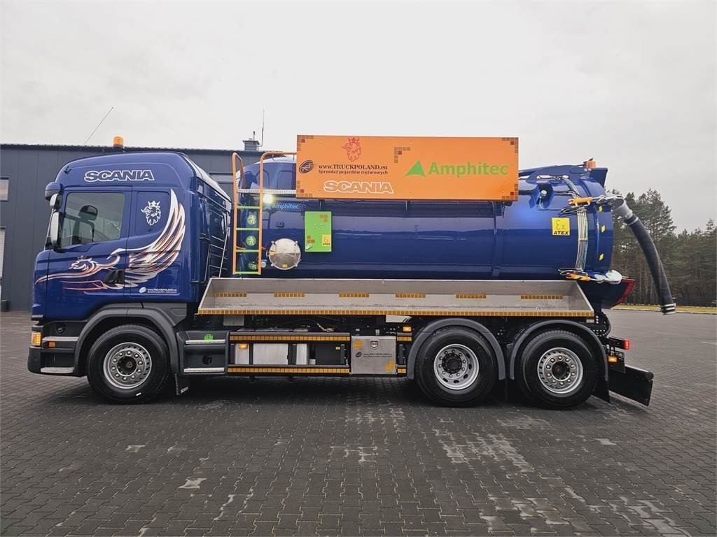 Scania Amphitec VORTEX ATEX EURO 6 vacuum suction loader - Čistič odpadových jam: obrázek 3 Scania Amphitec VORTEX ATEX EURO 6 vacuum suction loader - Čistič odpadových jam: obrázek 3