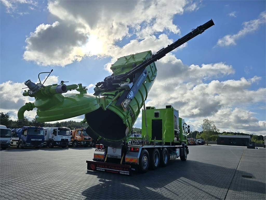 Scania Disab Centurion P210/9 Suction-blowing vacuum load - Čistič odpadových jam: obrázek 1 Scania Disab Centurion P210/9 Suction-blowing vacuum load - Čistič odpadových jam: obrázek 1