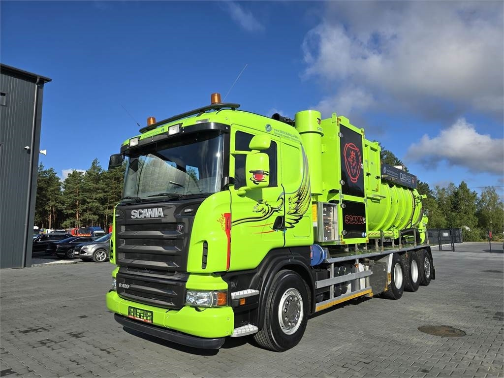 Scania Disab Centurion P210/9 Suction-blowing vacuum load - Rýpadlo: obrázek 3 Scania Disab Centurion P210/9 Suction-blowing vacuum load - Rýpadlo: obrázek 3