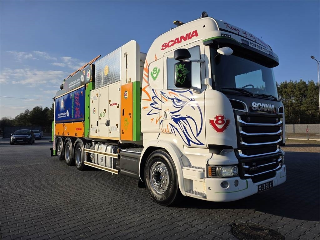 Scania V8 R580 MTS DINO 5 TRIPLE 54000V Saugbagger cleane - Čistič odpadových jam: obrázek 2 Scania V8 R580 MTS DINO 5 TRIPLE 54000V Saugbagger cleane - Čistič odpadových jam: obrázek 2