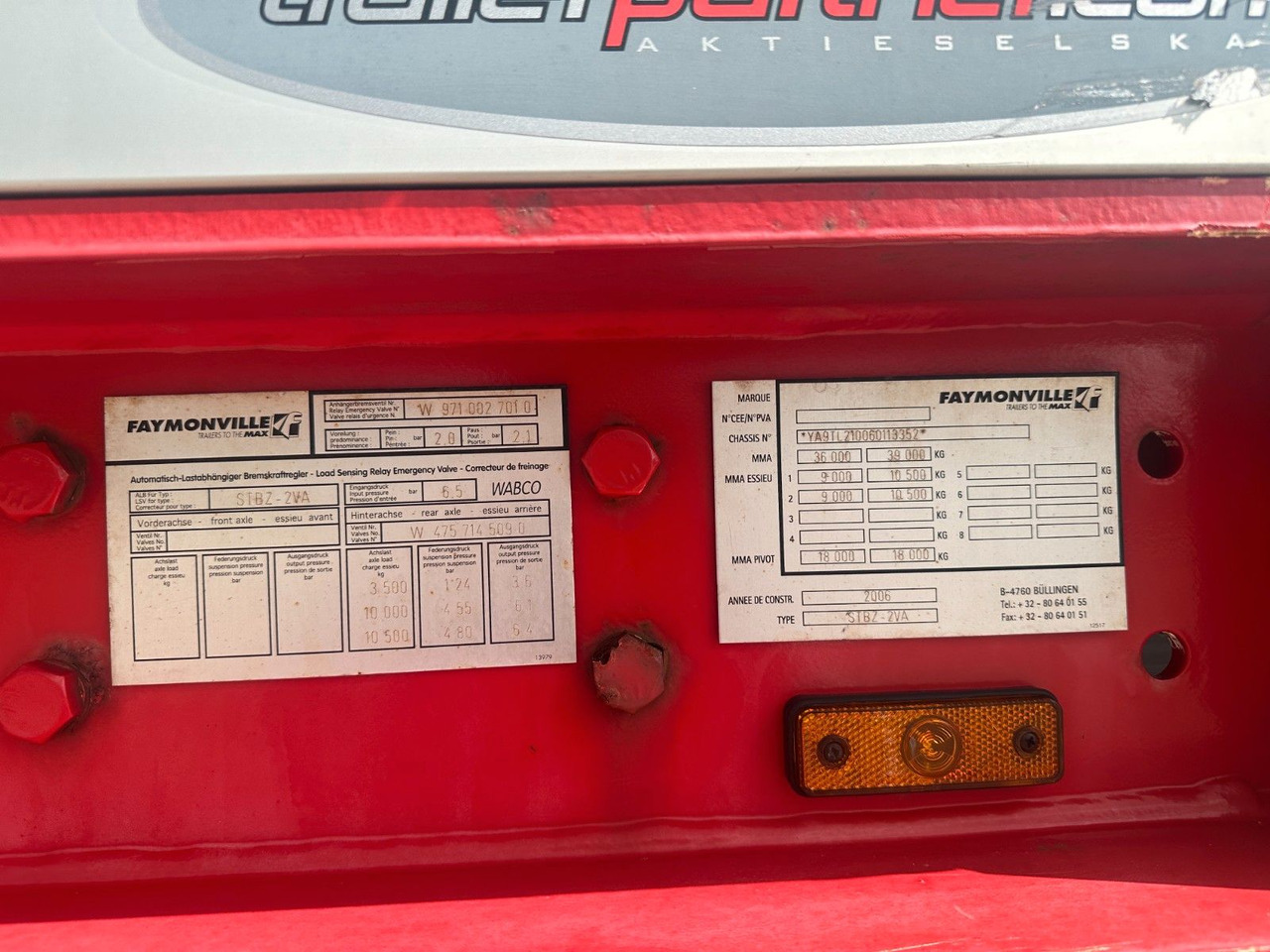 Podvalníkový návěs Faymonville Megamax 2 achs. tiefbett: obrázek 8