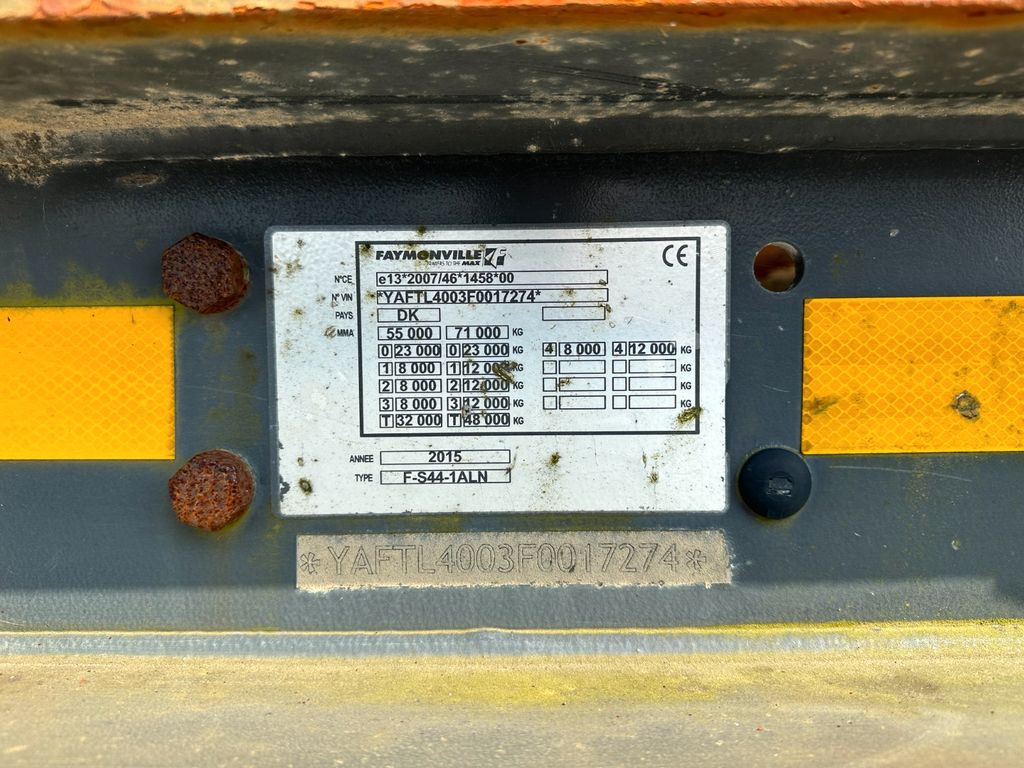 Podvalníkový návěs Faymonville Multimax Hydr. Verbreitung / Zwangsgelenkt Faymonville Multimax Hydr. Verbreitung / Zwangsgelenkt: obrázek 7