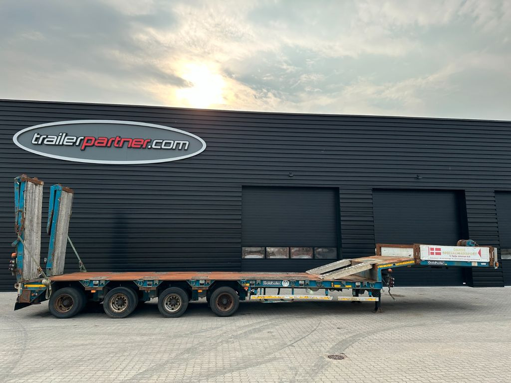Goldhofer 4 achs tieflader / ausziehbar Goldhofer 4 achs tieflader / ausziehbar - Podvalníkový návěs: obrázek 1 Goldhofer 4 achs tieflader / ausziehbar Goldhofer 4 achs tieflader / ausziehbar - Podvalníkový návěs: obrázek 1