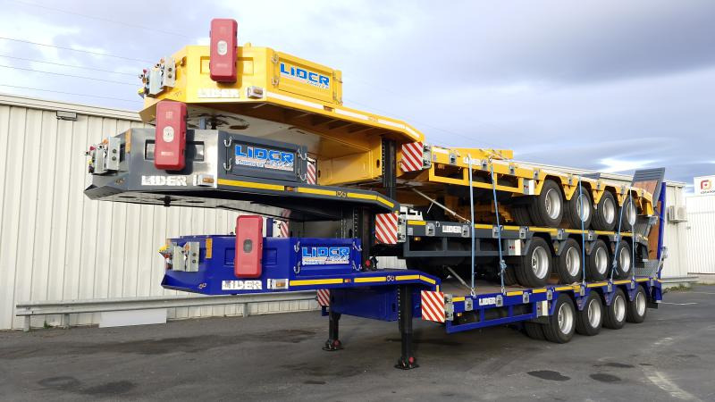 Lider trailer (Export Afrique) Porte-Char lames 4 essieux - Podvalníkový návěs: obrázek 4 Lider trailer (Export Afrique) Porte-Char lames 4 essieux - Podvalníkový návěs: obrázek 4