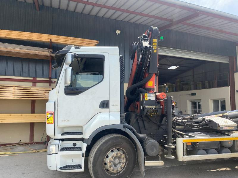 Renault Premium avec grue PALFINGER PK 18000 - Hákový nosič kontejnerů, Auto s hydraulickou rukou: obrázek 3 Renault Premium avec grue PALFINGER PK 18000 - Hákový nosič kontejnerů, Auto s hydraulickou rukou: obrázek 3