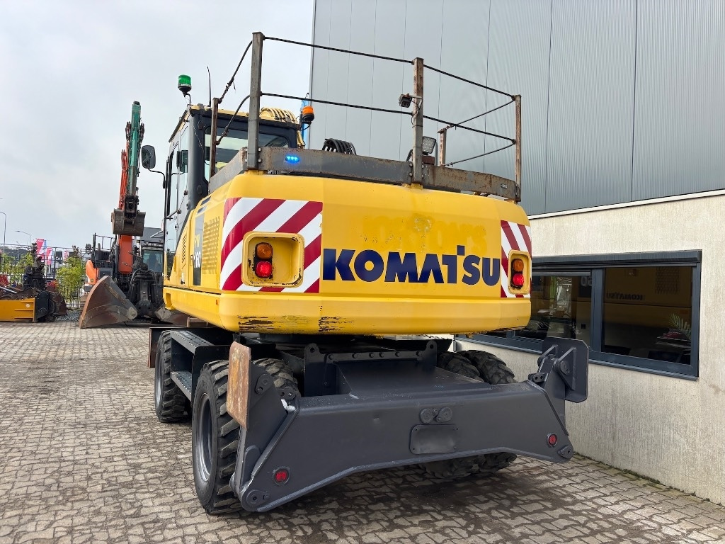 Komatsu PW 160-7 - PW160 - PW 160 - PW 180 - PW 140 - Kolesové rýpadlo: obrázek 5 Komatsu PW 160-7 - PW160 - PW 160 - PW 180 - PW 140 - Kolesové rýpadlo: obrázek 5