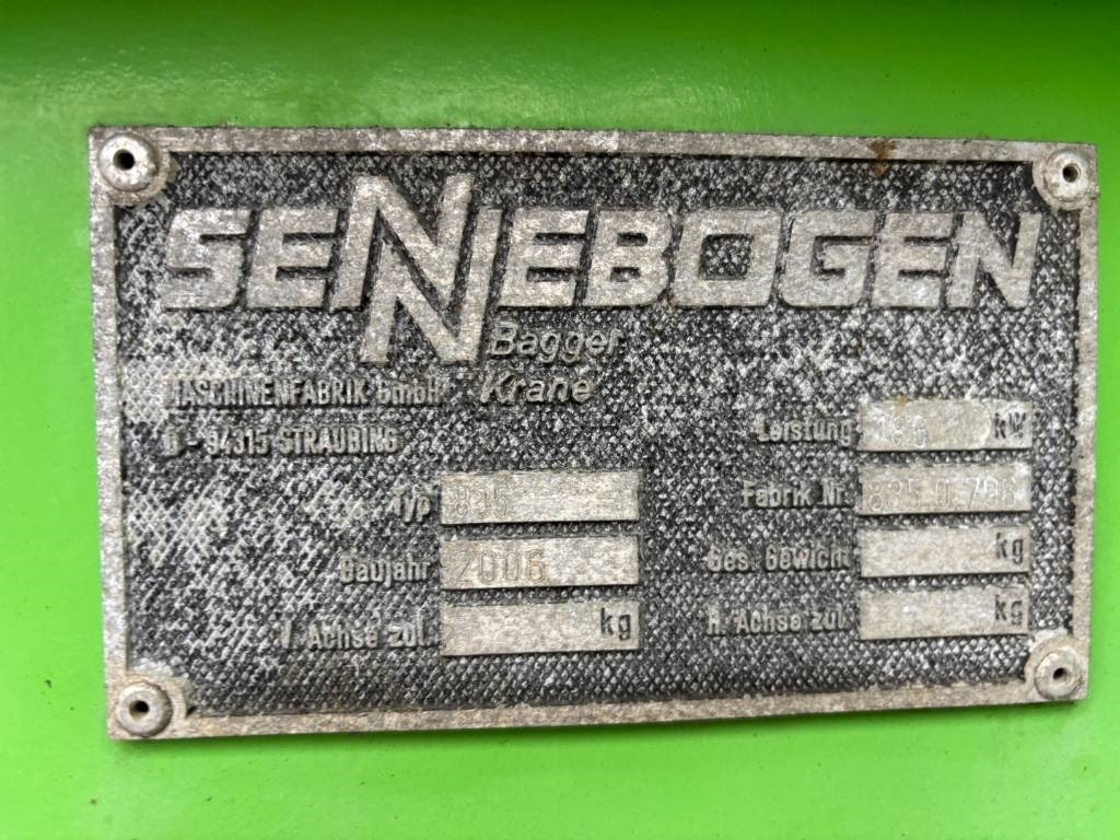 Sennebogen 835 M -- immaculate condition - Překládkové rypadlo: obrázek 5 Sennebogen 835 M -- immaculate condition - Překládkové rypadlo: obrázek 5