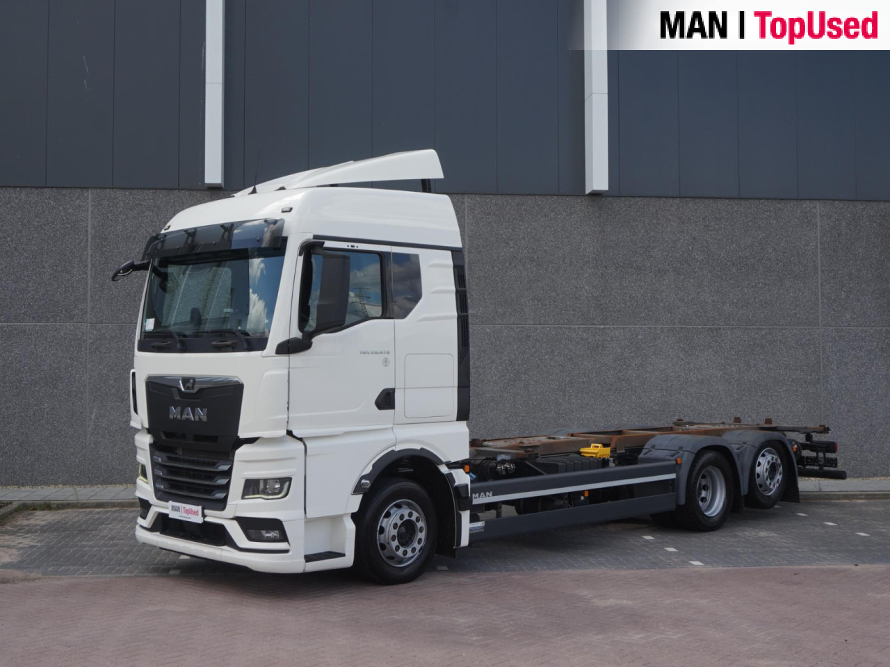 MAN TGX 26.470 6x2-4 LL CH LIFT/LENK/RETARDER - Kontejnérový podvozek/ Výměnná nástavba: obrázek 1 MAN TGX 26.470 6x2-4 LL CH LIFT/LENK/RETARDER - Kontejnérový podvozek/ Výměnná nástavba: obrázek 1